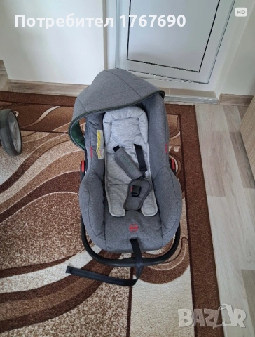 Бебешка количка 3в1 Chipolino, снимка 4 - Детски колички - 54421761