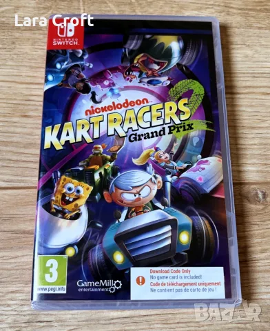 Nickelodeon Kart Racers 2: Grand Prix [Код в кутия] Switch 