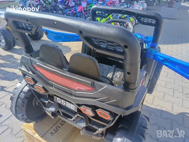 TEXAS акумулаторен джип FAST UTV син, снимка 6 - Детски велосипеди, триколки и коли - 55440127