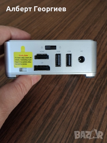 Mini PC Intel Alder Lake-N97, 16Gb RAM DDR4, M2 512Gb, снимка 2 - За дома - 54595693