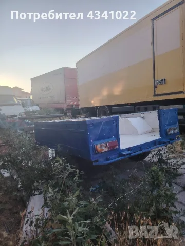 Продавам ремарке руско оригинално, Жигула има стопове и заден капак, снимка 2 - Ремаркета - 55418826