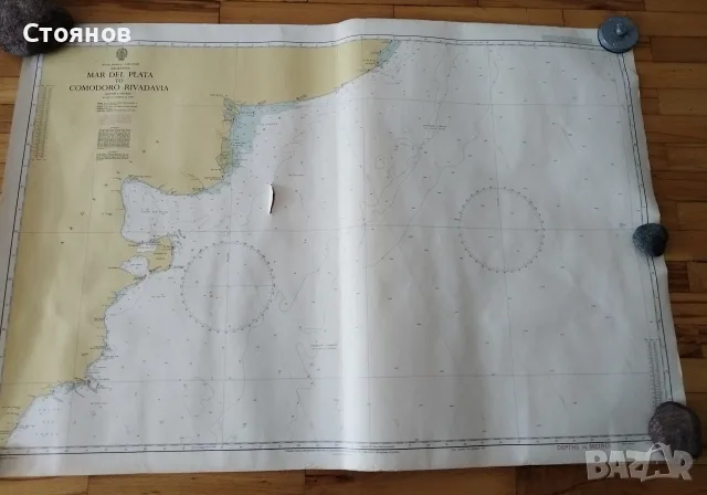 Морски Навигационни Карти , снимка 18 - Антикварни и старинни предмети - 55475156