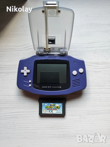 Nintendo Game Boy Advance + Super Mario World., снимка 2 - Nintendo конзоли - 55176708