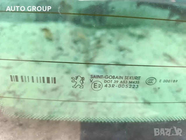 Задно стъкло багажник 5та врата за Пежо 3008 / Peugeot 3008 до 2016г., снимка 2 - Части - 55399557