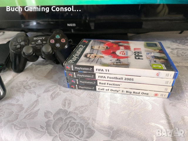 Playstation 2 Slim Комплект! Перфектно състояние!, снимка 3 - PlayStation конзоли - 54246681