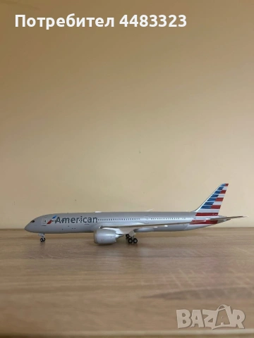 Макета на самолет 787 Dreamliner , снимка 5 - Колекции - 54780669