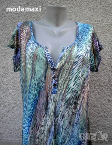 3XL Нова дълга рокля Geisha , снимка 2 - Рокли - 55052443