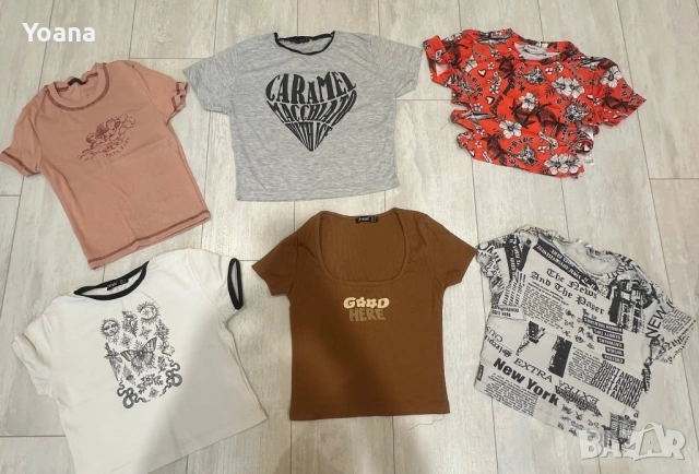 Тениски на bershka,terra nova,New Yorker,hm и други 