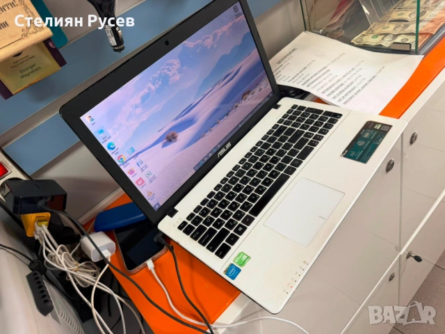 100611 лаптоп asus x552m 15 инча / ssd 128gb -цена 120 eвро / 234.70 лева  smr - 128 GB ssd диск - п, снимка 2 - Лаптопи за дома - 54848271
