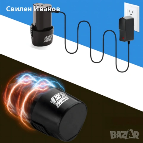Безчетков ъглошлайф 12V - прецизно рязане и шлайфане, снимка 8 - Ъглошлайфи - 54462350