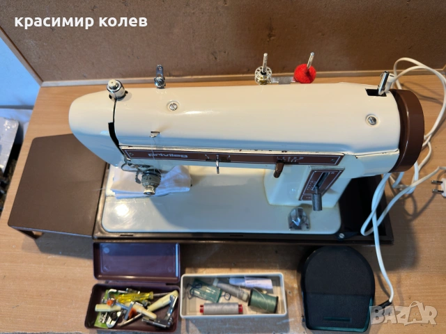 метална немска машина "Privileg ZickZack", снимка 7 - Шевни машини - 55001151