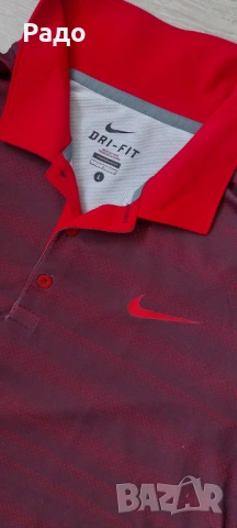 Nike Dri-Fit / L / 100% Original / тениска с яка, снимка 2 - Тениски - 54797676