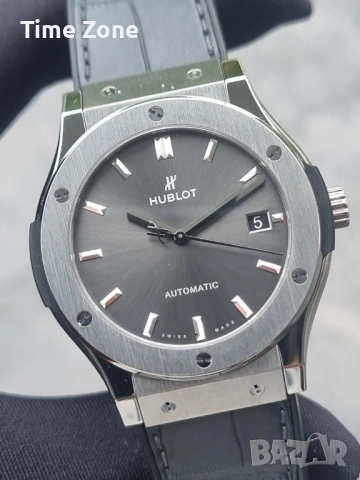 Hublot Classic Fusion 42mm Grey Dial Steel Automatic Мъжки / Унисекс