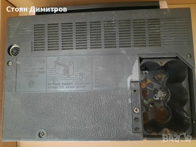 Съветски радиоприемник ВЕФ-206, VEF206, снимка 3 - Радиокасетофони, транзистори - 55509218
