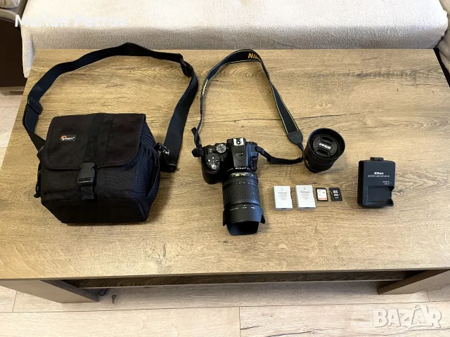 Nikon D5300 + Nikkor AF-S DX 18-105mm VR + Nikkor AF-S DX 35mm + аксесоари