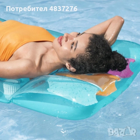 Надуваем дюшек с вградена възглавница, снимка 7 - Други стоки за дома - 55010798