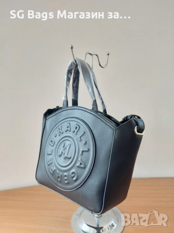 Karl lagerfeld дамска чанта лукс чанта код 231, снимка 2 - Чанти - 40692798