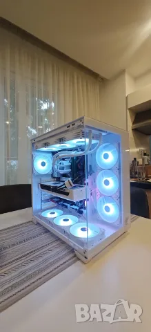 НОВ Геймърски Комп за ТОП Гейминг I7 14700F up 5.4Ghz/64Gb/1Tb nVme+1TB SSD/Asus RTX 5070/WiFi&BT, снимка 6 - Геймърски - 54776063