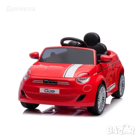 Ел.кола FIAT 500 червена, снимка 2 - Коли, камиони, мотори, писти - 55265341