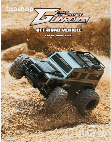Чисто нов Офроуд RC Краулер Камион rcxperts HSR G2201-A, 1/16 4WD , снимка 5 - Коли, камиони, мотори, писти - 55105082