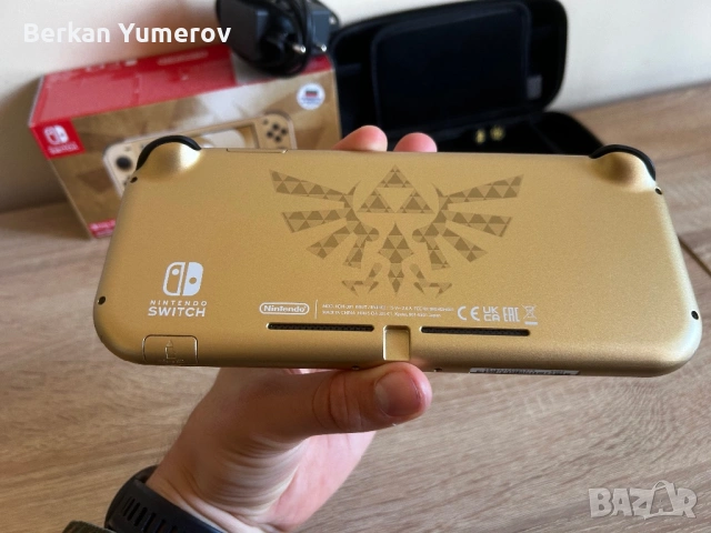 Nintendo Switch Lite Hyrule Edition !!по договаряне!! , снимка 4 - Nintendo конзоли - 54512131