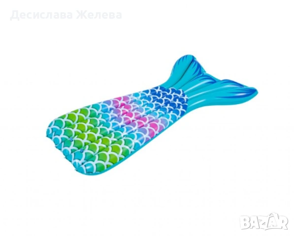 Надуваем дюшек русалка, 183/110см, снимка 2 - Надуваеми играчки - 54392047
