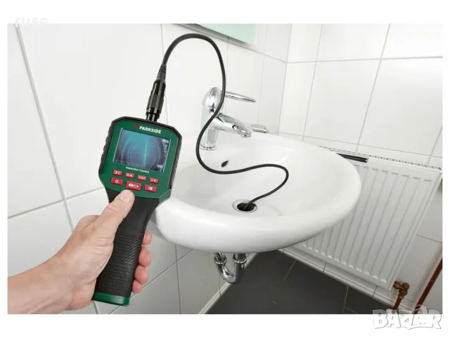 НОВА! Ендоскопска камера Parkside IP67 2.8" TFD дисплей инспекционна камера с куфар, снимка 10 - Други инструменти - 55566088
