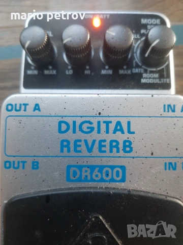 ефекти за китара BEHRINGER DR600,ultimate drive, снимка 3 - Китари - 53978891