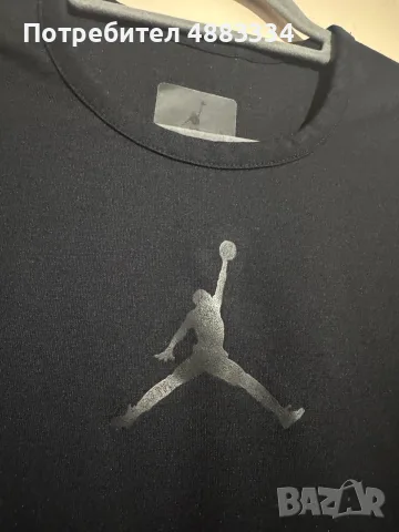 Jordan 23 Tech T-Shirt Black., снимка 2 - Тениски - 55627205