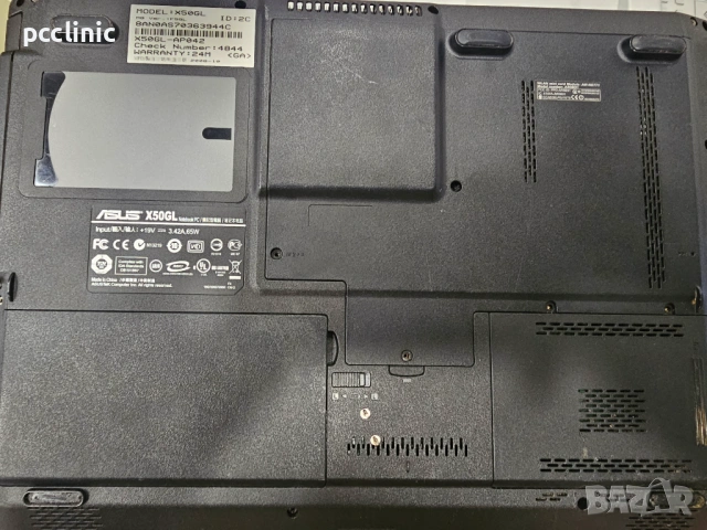 Лот 3 лаптопа за части (Lenovo ThinkPad X200, Dell Studio XPS 1340, ASUS X50GL), снимка 10 - Части за лаптопи - 54601217