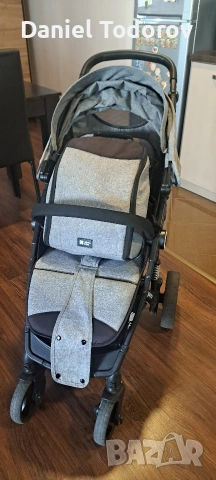 Бебешка количка Kikka Boo Juno, снимка 11 - Детски колички - 54985540