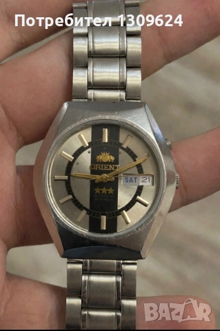 Orient 3 star automatic 21j часовник 