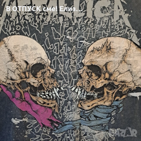 Тениска Metallica лиценз , снимка 2 - Тениски - 54793840