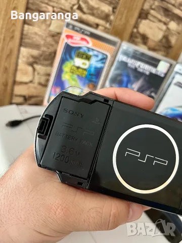 Sony PSP-3004 Slim + 7 ОРИГИНАЛНИ ИГРИ, снимка 13 - PlayStation конзоли - 55702715