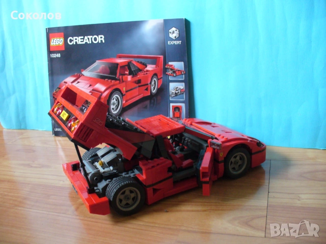 LEGO Ferrari F40 (Creator Expert), снимка 6 - Конструктори - 54583979