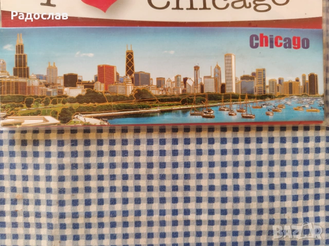 голям магнит Chicago , снимка 2 - Колекции - 54934445