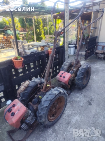 Мотоблок RUGGERINI-RS-8.5 --2 броя комплект с инвентар 