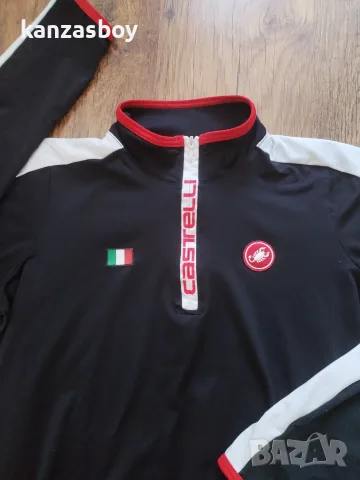 CASTELLI SPINTA - страхотно вело джърси XL , снимка 2 - Спортни дрехи, екипи - 55321696