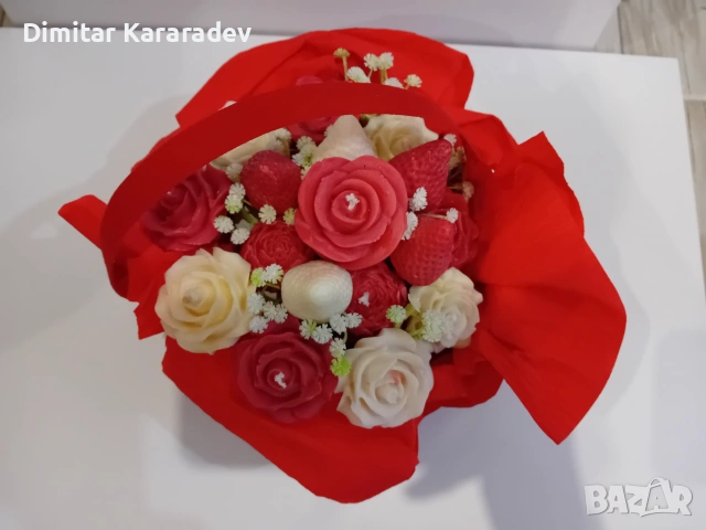 Букет който не увяхва, снимка 2 - Изкуствени цветя - 55164834