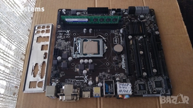 Дънна платка ASRock B85M Pro4 Socket LGA1150, снимка 6 - Дънни платки - 54960397