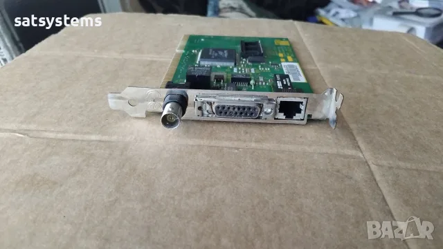 3Com 3C509B-C 10Mbps EtherLink III 16-bit ISA Network Adapter Card, снимка 2 - Мрежови адаптери - 55333145