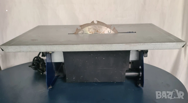 Италиански настолен циркуляр за дърво Gewatt SC 200 PZ – Масивен и прецизен, снимка 3 - Циркуляри - 54457765