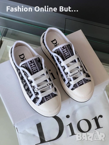 Дамски кецове Dior, снимка 4 - Кецове - 55038778