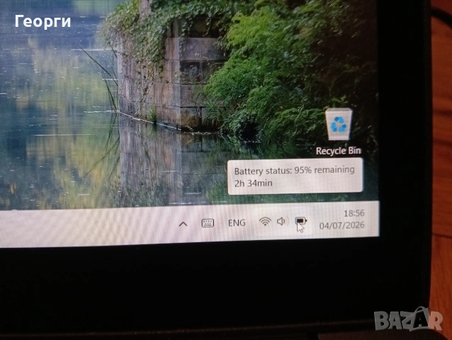Продавам отличен Dell Latitude 7280 13" лаптоп с touch screen 8гб рам, 256гб ssd хард, i5 10th gen, снимка 7 - Лаптопи за работа - 55166230