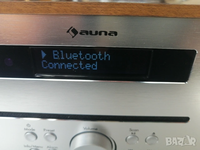 FM, DAB+, Bluetooth, USB, CD радиоприемник AUNA Silver Star, снимка 15 - Аудиосистеми - 54447653