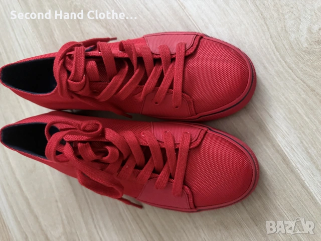 Polo Ralph Lauren Red мъжки кецове 42, снимка 2 - Ежедневни обувки - 55283040