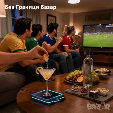 Нов KAVAZ LED коктейл мейкър с app контрол, рецепти за коктейли и моктейли, снимка 8 - Други - 55613149