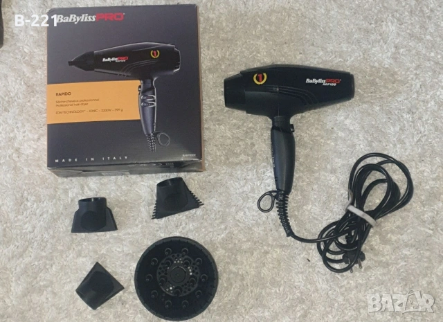Продавам Сешоар BaByliss Pro Rapido BaB 7000i 