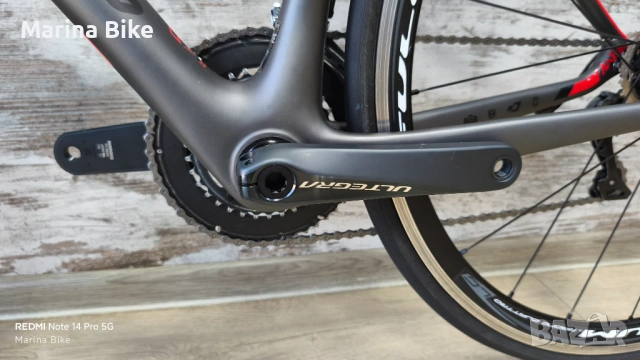 Карбонов шосеен велосипед Felt ZW Ultegra R8000 Fulcrum Quattro Rim| 43, снимка 15 - Велосипеди - 54857510