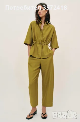 ZARA комплект с лен